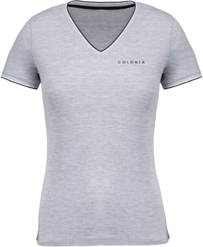 Köln T-Shirt »Colonia« Damen Grau | Im Köln Shop online kaufen